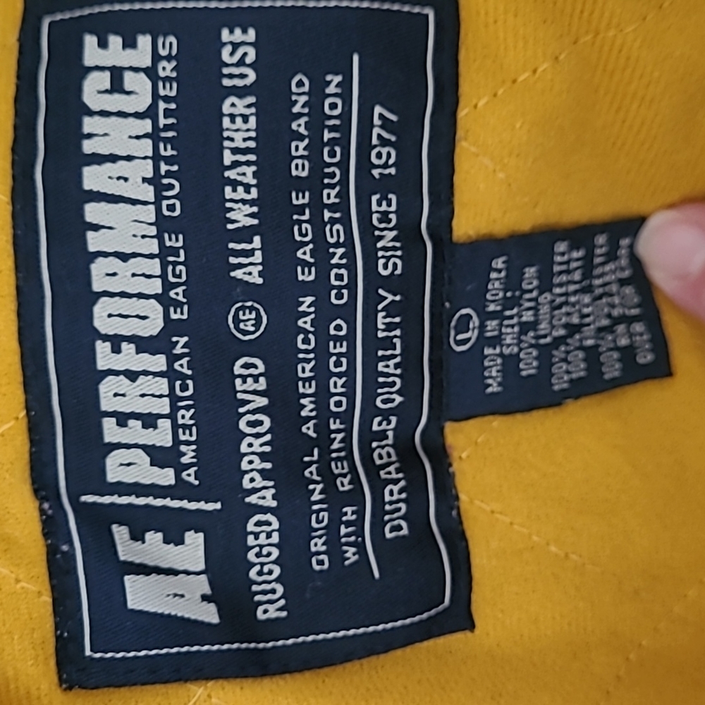 American Eagle Pull Over Winter Jacket..Size L - image 3